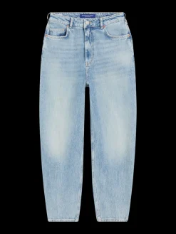 THE TIDE HIGH RISE BALLOON FIT JEANS - UNDERWATER