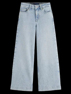 The wave high-rise wide jeans - high tide