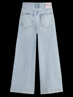 The wave high-rise wide jeans - high tide