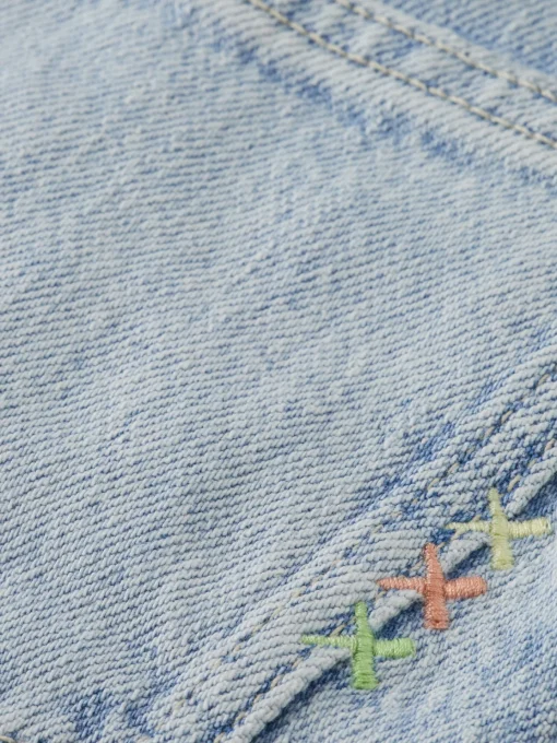The wave high-rise wide jeans - high tide