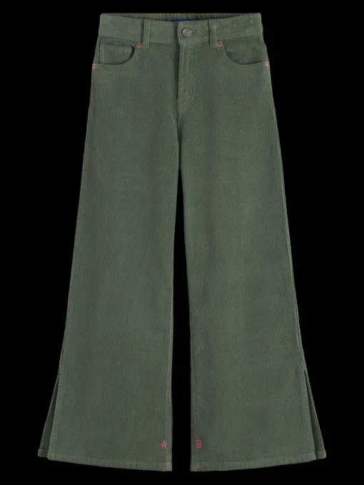 THE WAVE WIDE LEG JEANS - CORDUROY