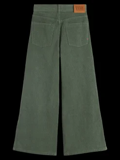 THE WAVE WIDE LEG JEANS - CORDUROY