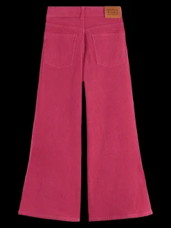 THE WAVE WIDE LEG JEANS - CORDUROY