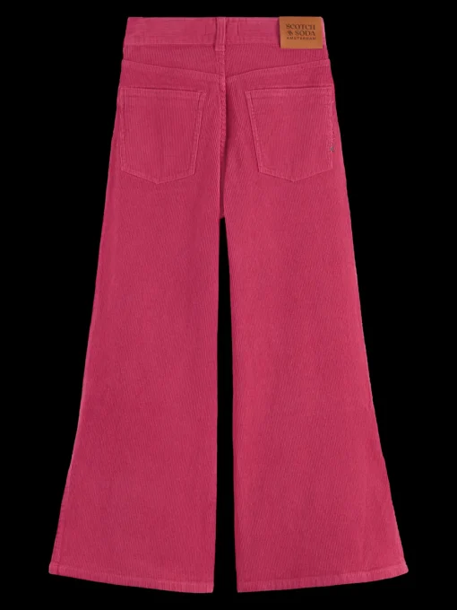 THE WAVE WIDE LEG JEANS - CORDUROY