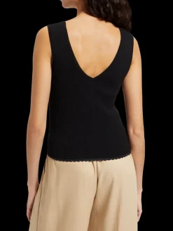 TIE BACK KNITTED TANK