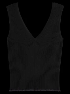 TIE BACK KNITTED TANK