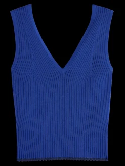 TIE BACK KNITTED TANK