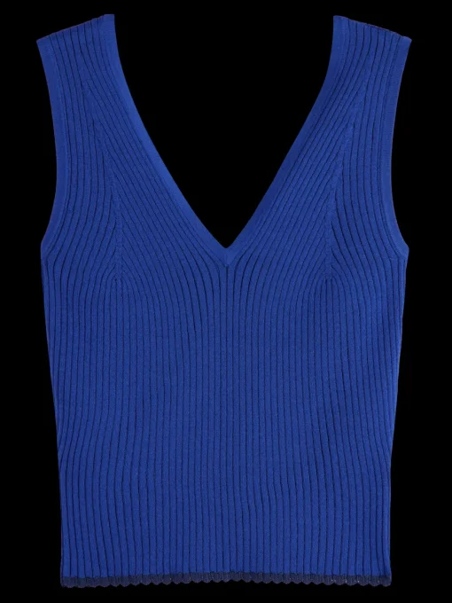 TIE BACK KNITTED TANK