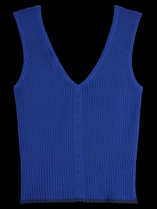 TIE BACK KNITTED TANK