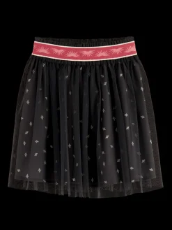 TULLE LAYERED SKIRT