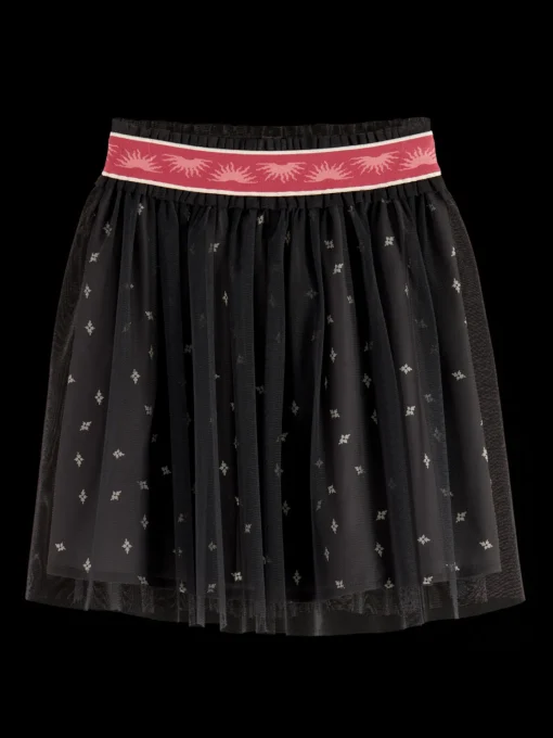 TULLE LAYERED SKIRT