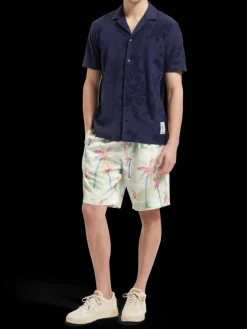Twilt - printed pleated bermuda shorts