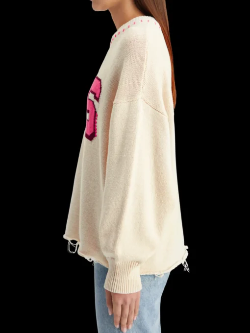 Varsity oversized pullover