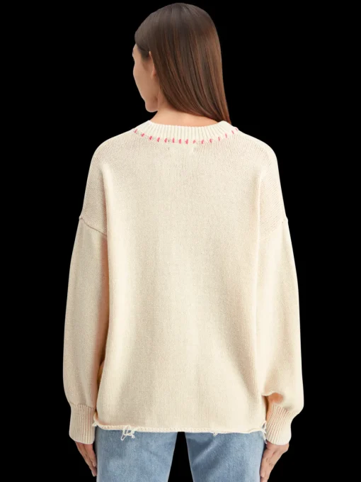 Varsity oversized pullover