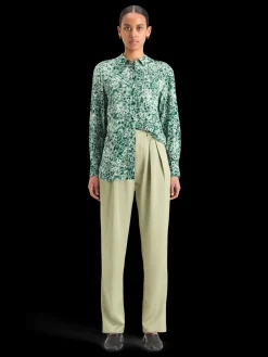 VISCOSE PRINTED RELAXED FIT SHIRT