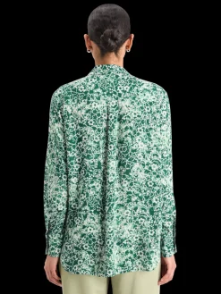 VISCOSE PRINTED RELAXED FIT SHIRT