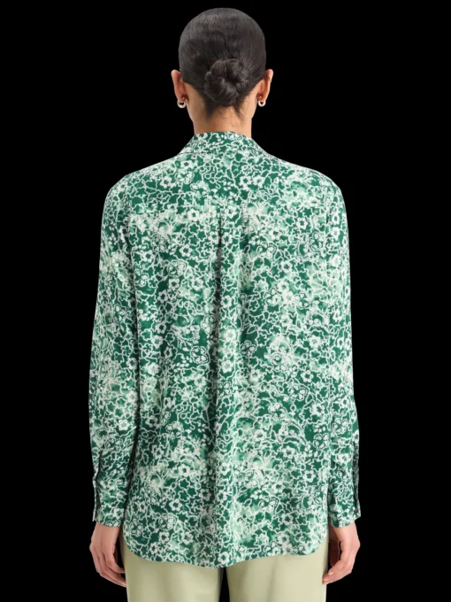 VISCOSE PRINTED RELAXED FIT SHIRT