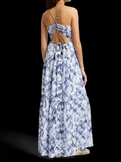 WAISTED MAXI DRESS