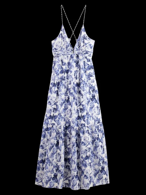 WAISTED MAXI DRESS