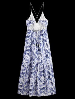 WAISTED MAXI DRESS