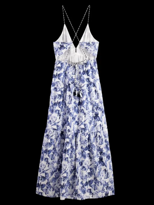 WAISTED MAXI DRESS