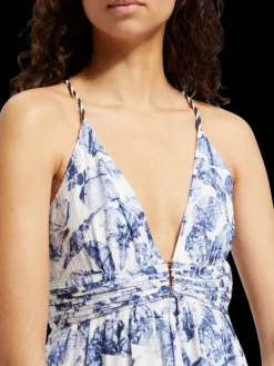 WAISTED MAXI DRESS