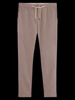Warren - cotton/ linen twill jogger