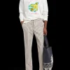 Warren - straight fit yarn-dyed jogger