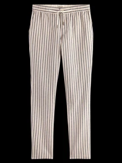 Warren - straight fit yarn-dyed jogger