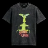 Washed artwork relaxed fit t-shirt