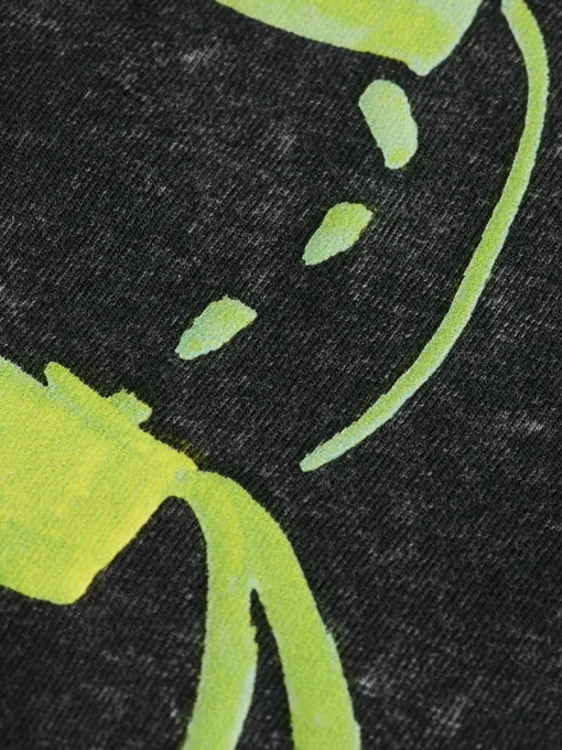 Washed artwork relaxed fit t-shirt
