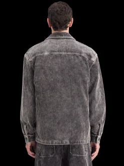 WASHED CORDUROY JACKET WITH DETACHABLE INNER GILET