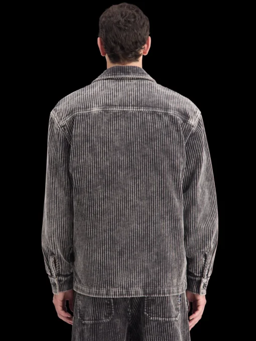 WASHED CORDUROY JACKET WITH DETACHABLE INNER GILET