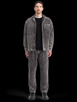 WASHED CORDUROY JACKET WITH DETACHABLE INNER GILET