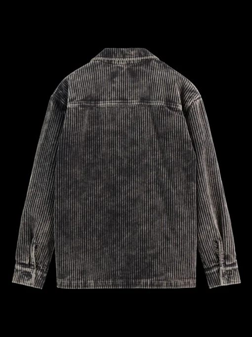 WASHED CORDUROY JACKET WITH DETACHABLE INNER GILET