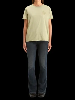 WASHED WITH CHEST ARTWORK RELAXED FIT T-SHIRT