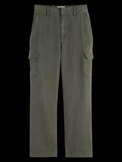 WIDE LEG LYOCELL CARGO PANT