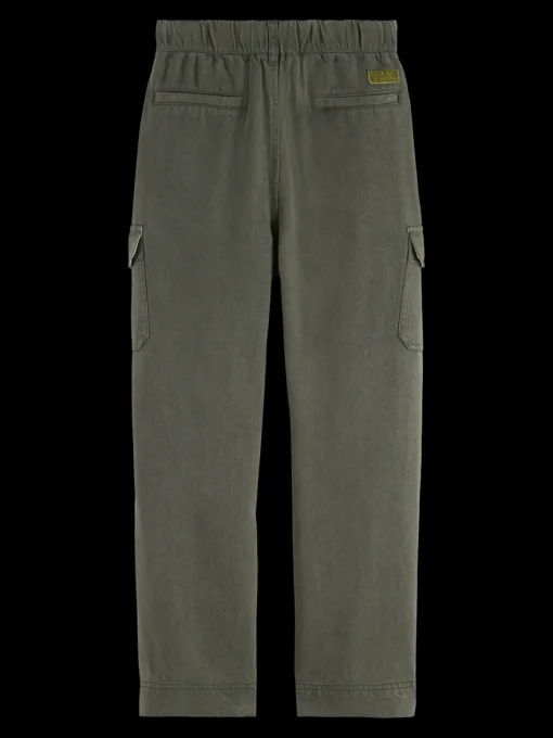 WIDE LEG LYOCELL CARGO PANT