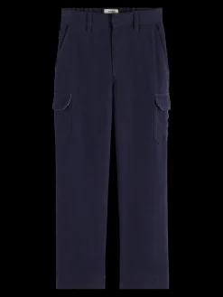 WIDE LEG LYOCELL CARGO PANT