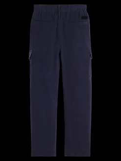 WIDE LEG LYOCELL CARGO PANT