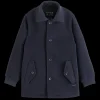 WOOL BLEND PEACOAT