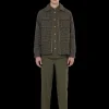 Wool-blend regular fit jacket