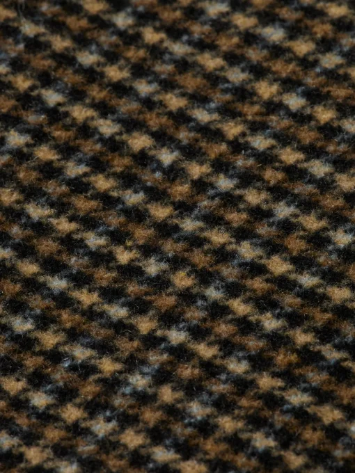 Wool-blend regular fit jacket