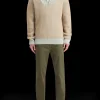 ZIP TROYER ALPACA WOOL BLEND SWEATER